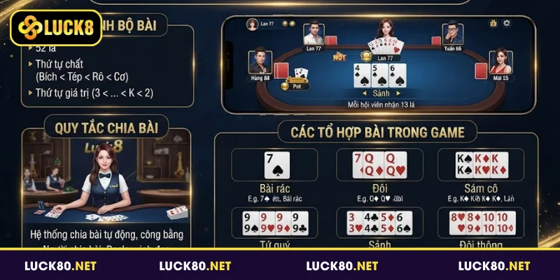 Tiến Lên Miền Nam - Trò Chơi Đánh Bài Hấp Dẫn Tại Luck8 3 Cách chơi Tiến Lên đổi thưởng đơn giản, dễ hiểu