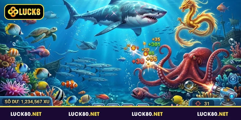 Bắn Cá Đổi Thưởng Luck8 - Lý Do Bạn Nên Tham Gia Ngay 2 Đồ họa game bắn cá đổi thưởng Luck8 sắc nét