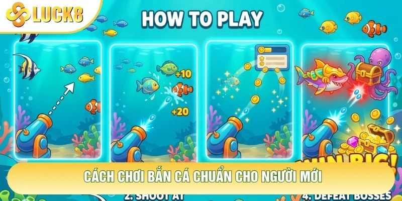 Cách chơi bắn cá chuẩn cho người mới