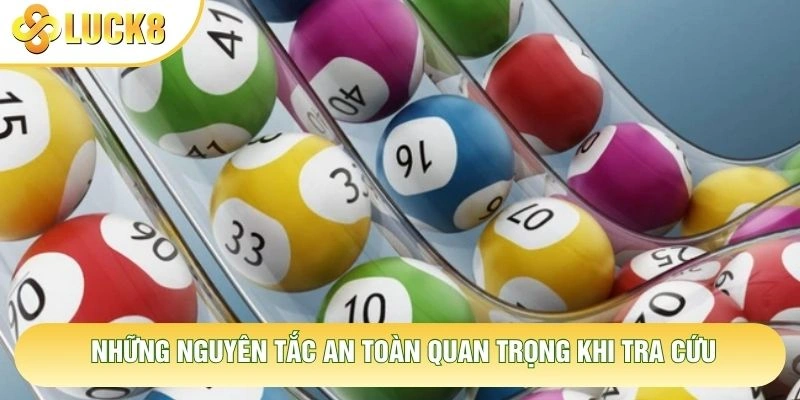 Những nguyên tắc an toàn quan trọng khi tra cứu